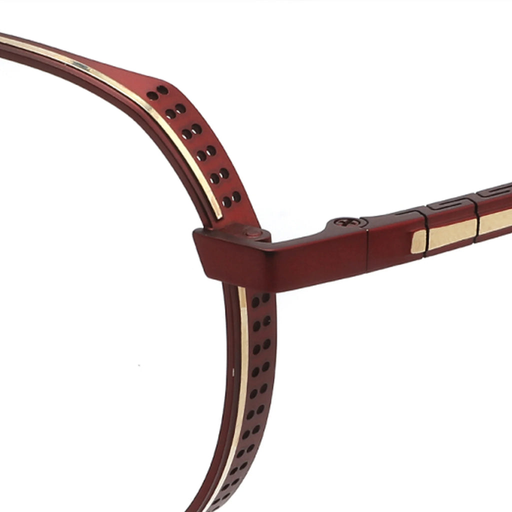 Fabricante de óculos redondos de titânio JC-86016 - Joyiris