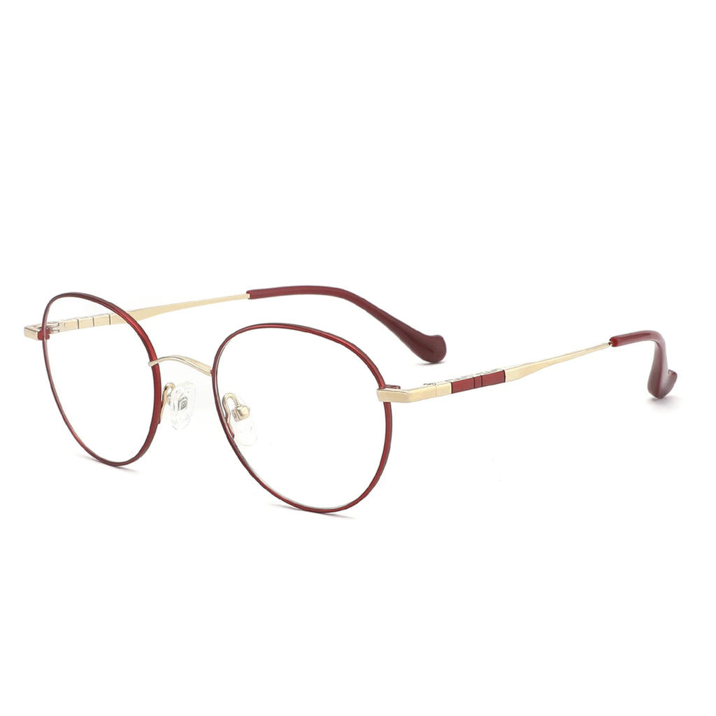 Fabricante de óculos redondos de titânio JC-86023 - Joyiris