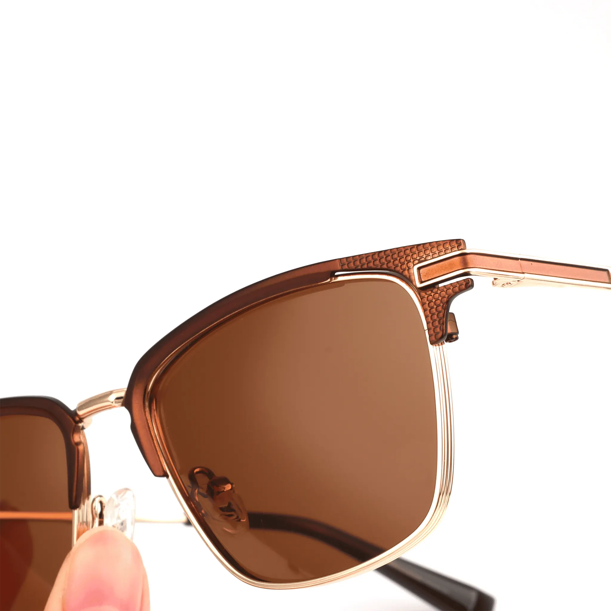 Fabricante de óculos retangulares de metal JC-86671 - Joyiris