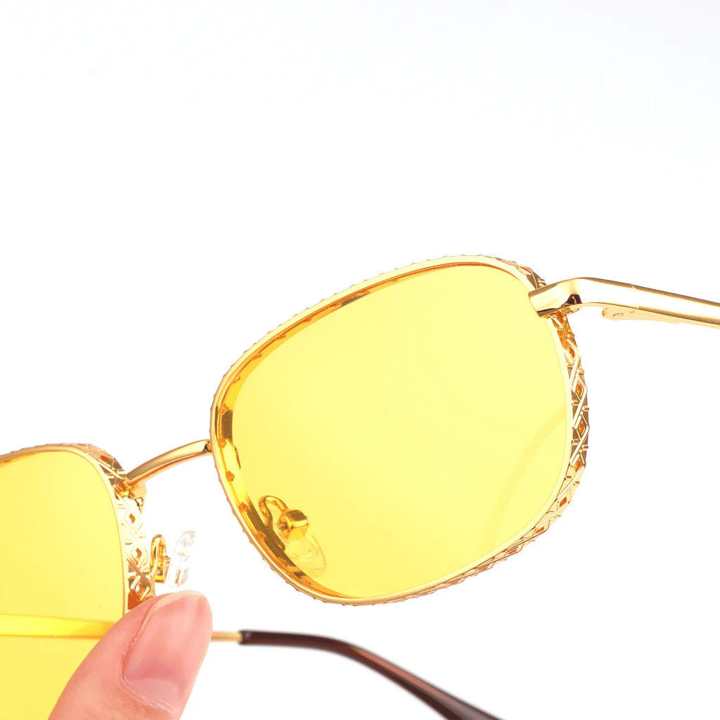 Fabricante de óculos retangulares de metal JC-86841 - Joyiris