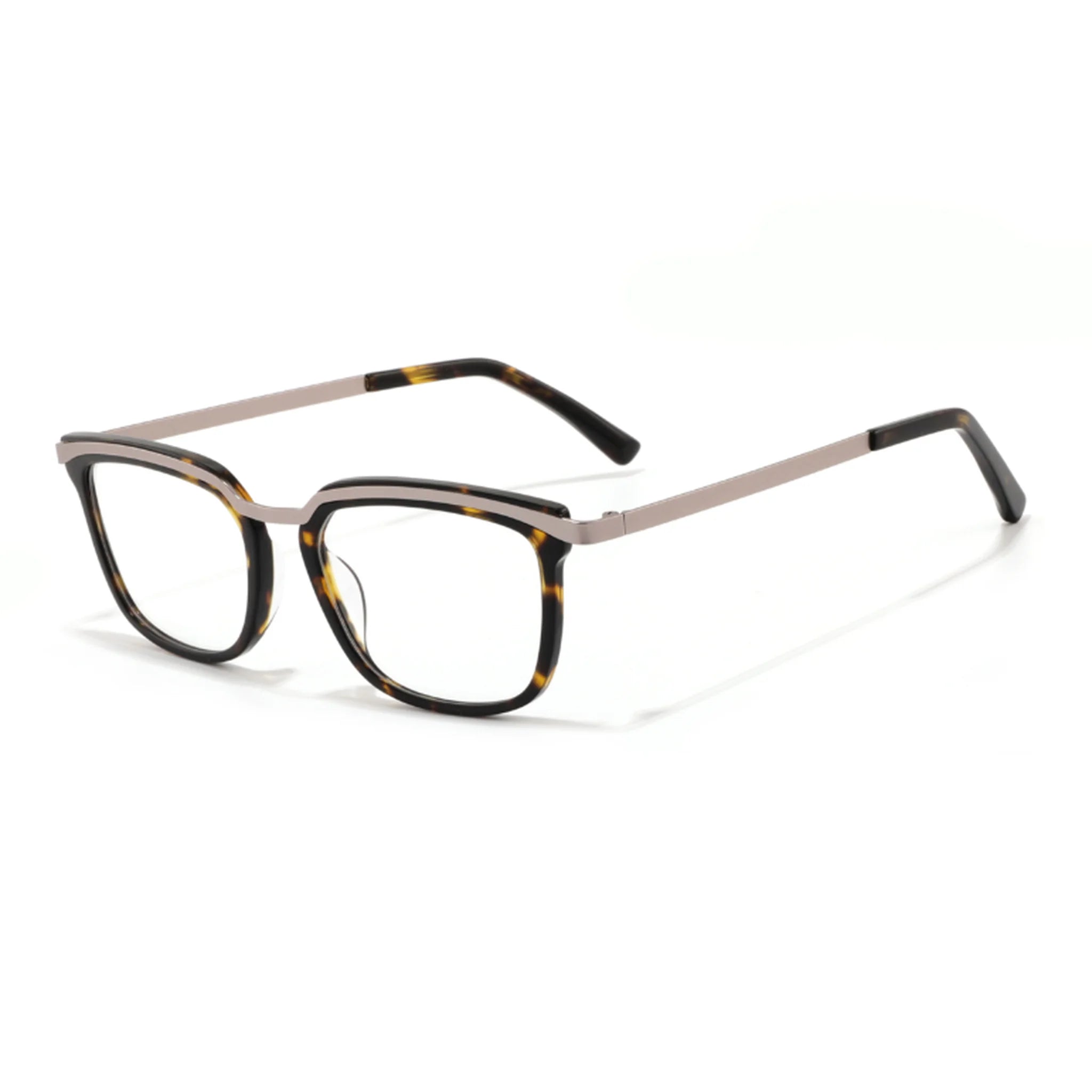 Square Acetate & Metal Optical Frames JT-GL8628 - Joyiris Eyewear