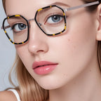 Square Acetate & Metal Optical Frames JT-GL8629 - Joyiris Eyewear