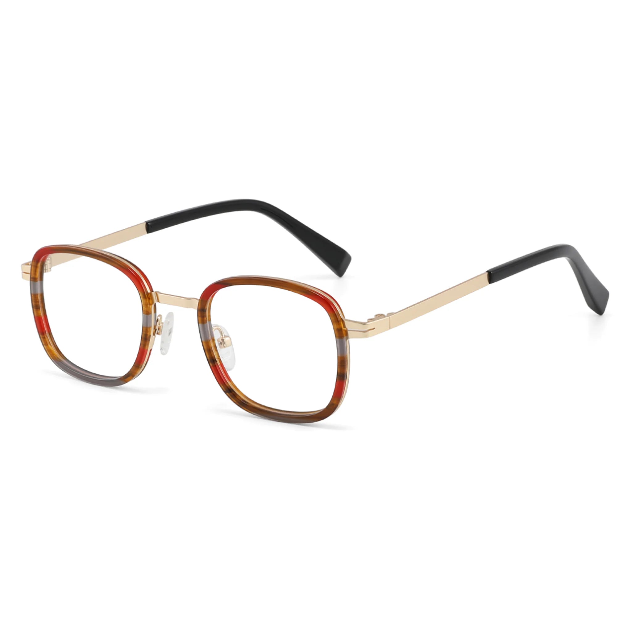 Square Acetate & Metal Optical Frames JT-GL8838 - Joyiris Eyewear