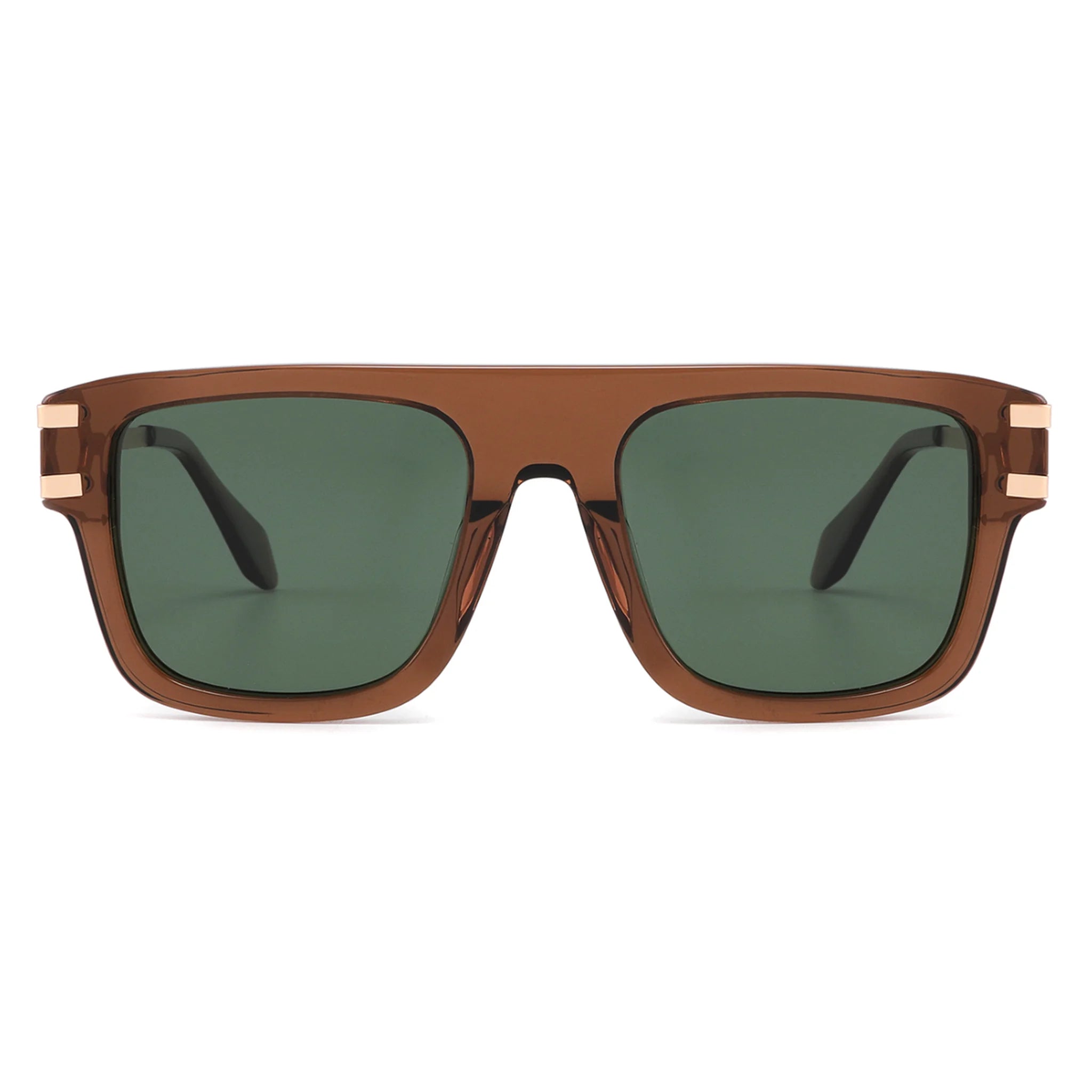 Square Acetate & Metal Sunglasses JT-GLT6674 - Joyiris Eyewear
