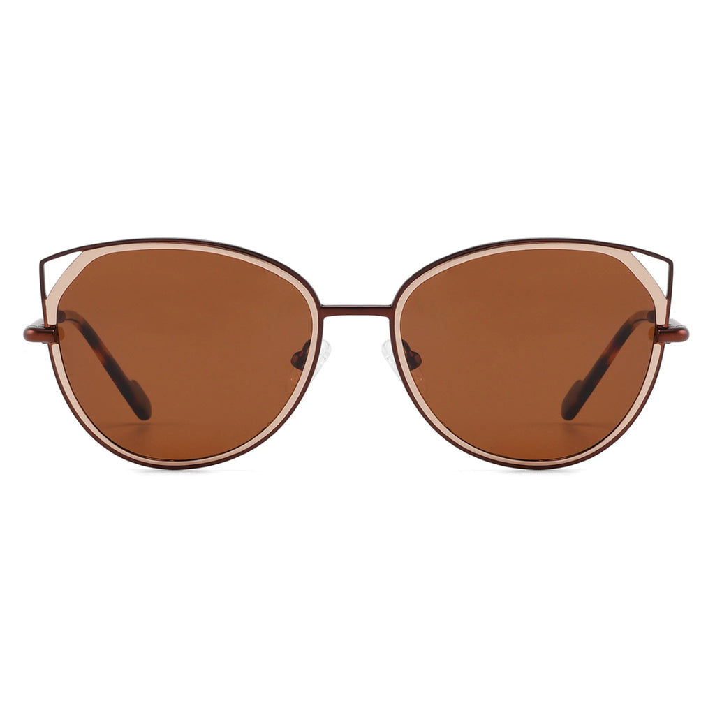 Cat-Eye Metal Sunglasses JT-GLT8705 - Joyiris Eyewear