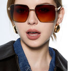 Rectangle Metal Sunglasses JT-GLT8754 - Joyiris Eyewear