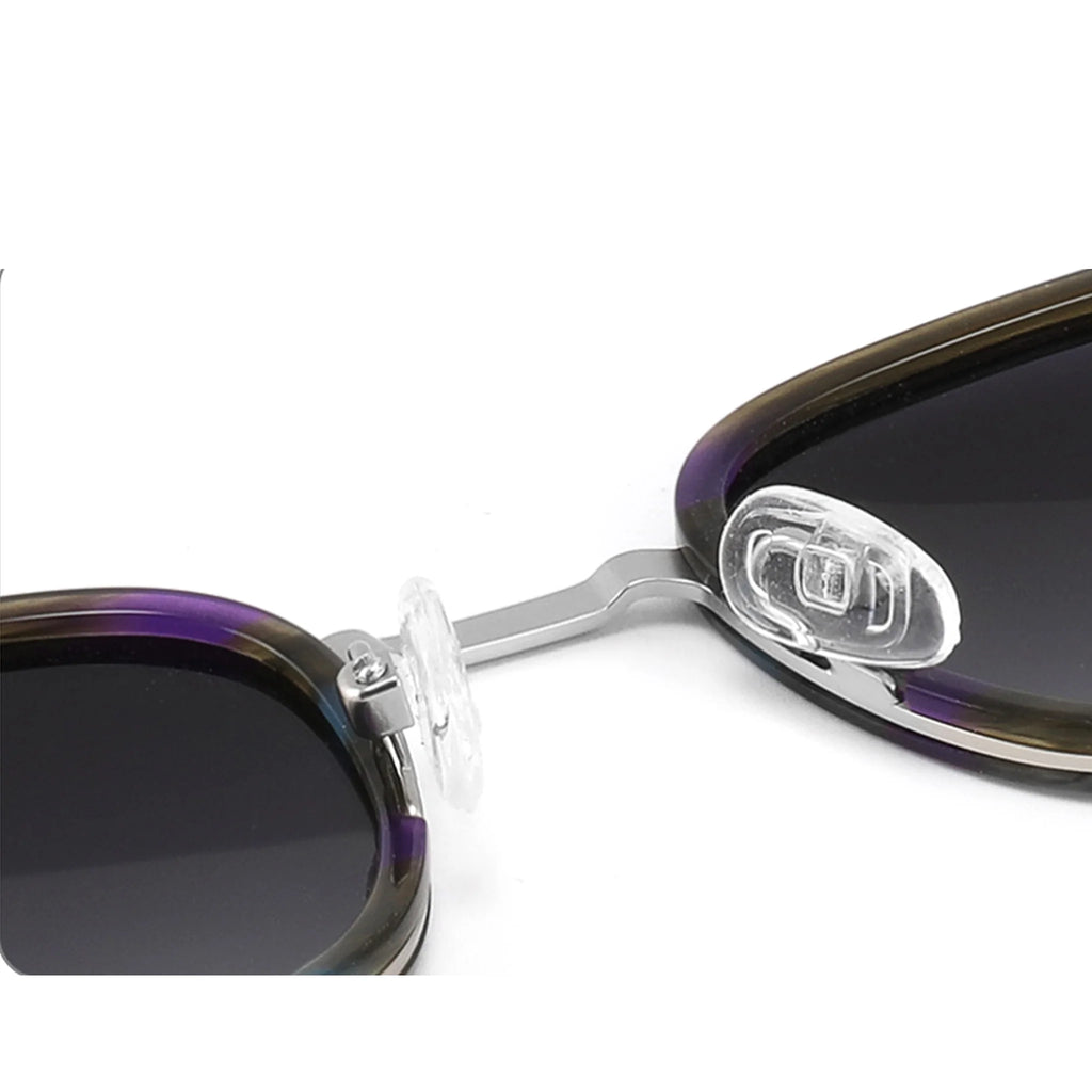 Square Acetate & Metal Sunglasses JT-GLT8838 - Joyiris Eyewear