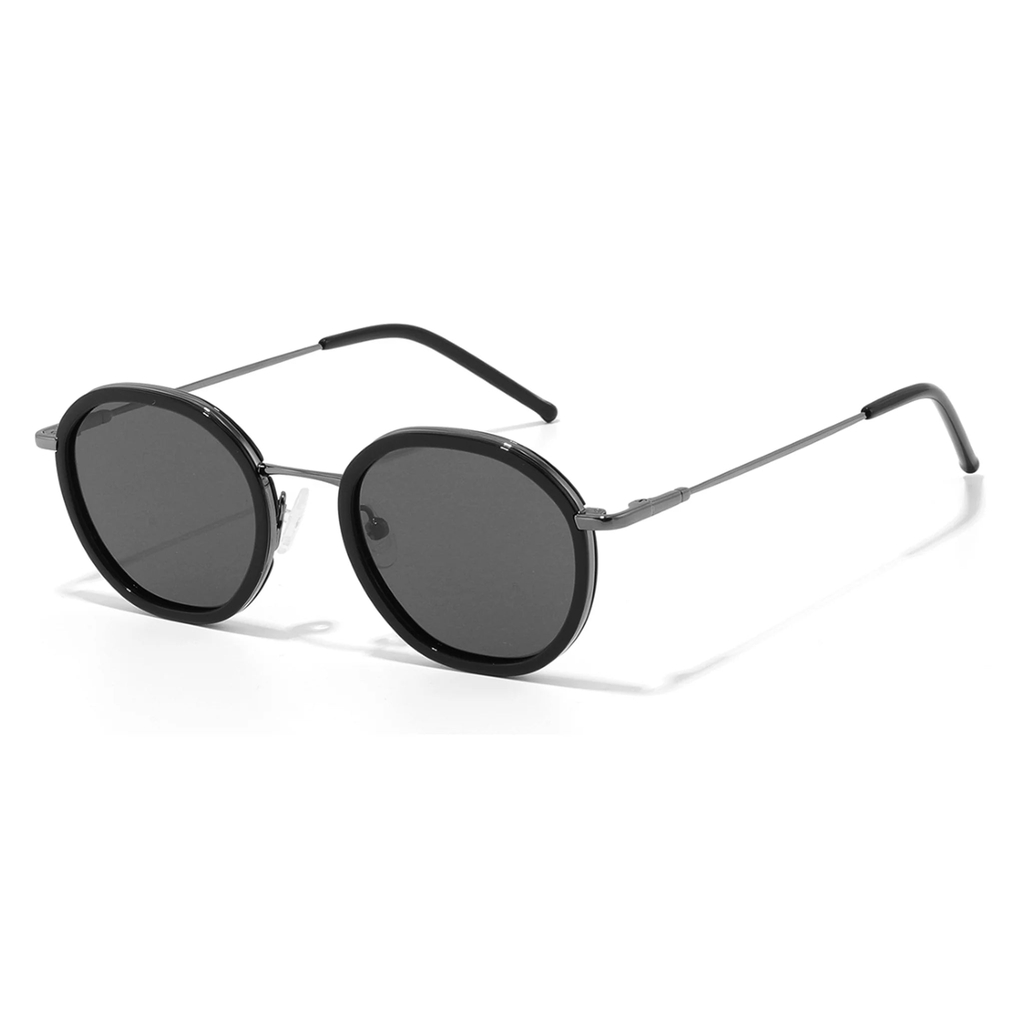 Oval Acetate & Metal Sunglasses JT-GLT8988 - Joyiris Eyewear