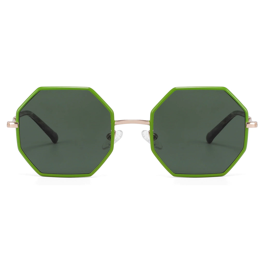 Geometric Metal Sunglasses JT-GLT9143 - Joyiris Eyewear