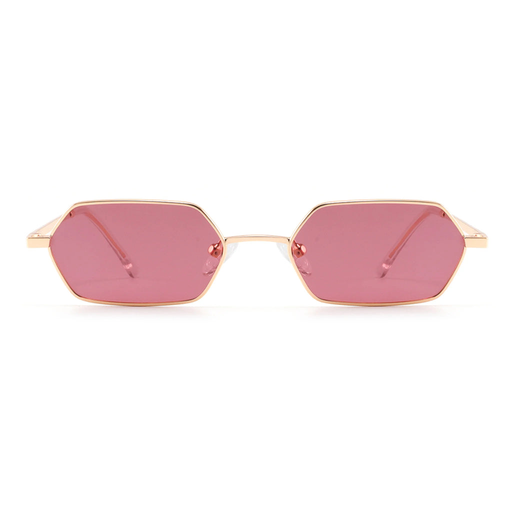 Rectangle Metal Sunglasses JT-GLT9309 - Joyiris Eyewear